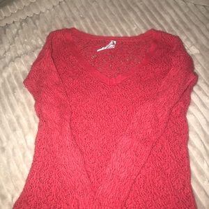 Long Sleeve Sheer Sweater